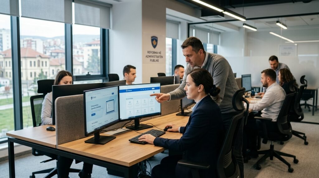 Reformat në Administratën Publike dhe Digjitalizimi i Shërbimeve Qytetare në Kosovë